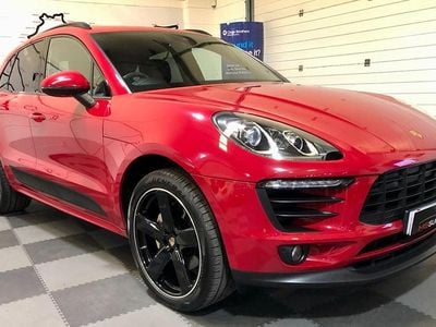 Used Porsche Macan S 2017 Red SUV