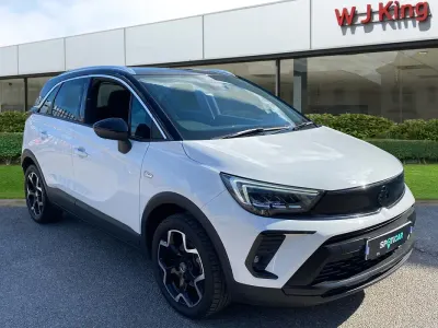 Used Vauxhall Crossland Ultimate 110 HP (80 kW) 2023 White SUV