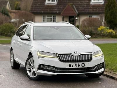 Used Skoda Superb SE L 2021 White Estate