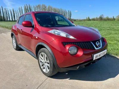 Używany Nissan Juke Acenta 2012 Czerwony SUV