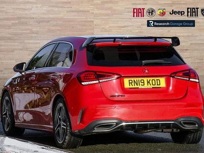 Red Used 2019 Mercedes A200 AMG line Hatchback | £19,396 (Expensive)