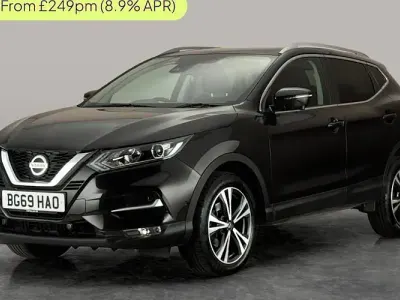 Used Nissan Qashqai N-Connecta 160 HP (117 kW) 2019 Black SUV