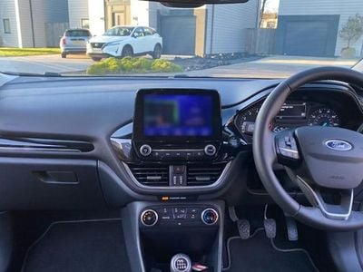 Used Ford Fiesta Titanium 95 HP (69 kW) 2021 Blue Hatchback