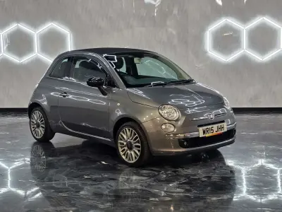 Second-hand Fiat 500 2015 Gri Cabrio
