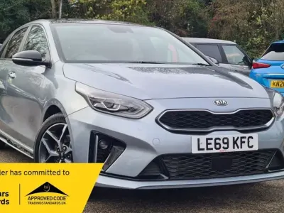 Used Kia Ceed GT-Line 140 HP (102 kW) 2020 Silver Hatchback