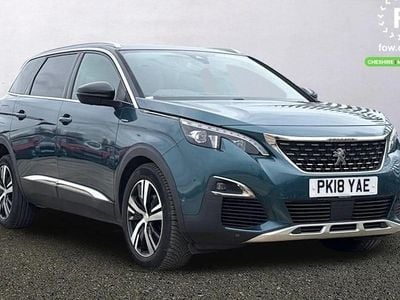 Used Peugeot 5008 GT-line 165 HP (121 kW) 2018 Green Estate