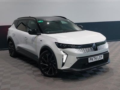 White Used 2024 Renault Scenic E-Tech Esprit Alpine SUV | £25,498 (Fair price)