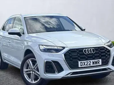 Used Audi Q5 S-Line 299 HP (219 kW) 2022 White SUV