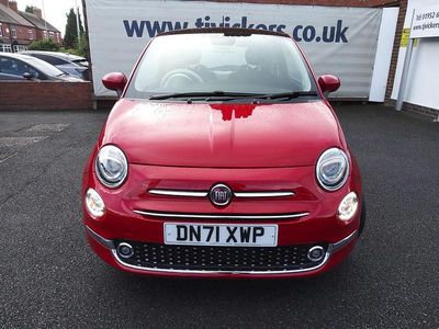 Red Used 2021 Fiat 500 Dolcevita Hatchback | £8,990 (Fair price)