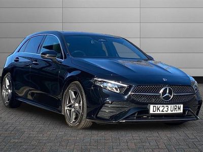 Used Mercedes A180 Executive 136 HP (100 kW) 2023 Cosmos black Hatchback