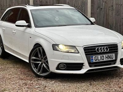 White Used 2010 Audi A4 S-Line Estate | £5,499 (Fair price)