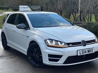 Used VW Golf VII R 2014 White Hatchback