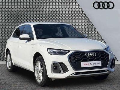 Used Audi Q5 S-Line 295 HP (216 kW) 2021 White SUV