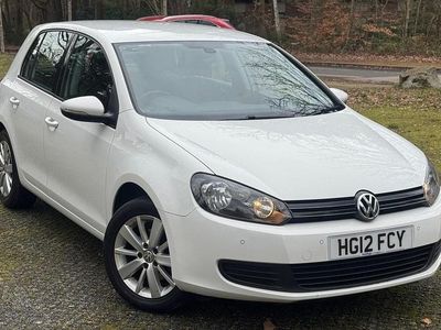 Used VW Golf VII Match 105 HP (77 kW) 2012 White Hatchback
