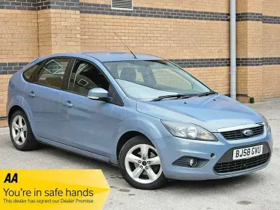 Usado Ford Focus Zetec 2008 Azul Citadino