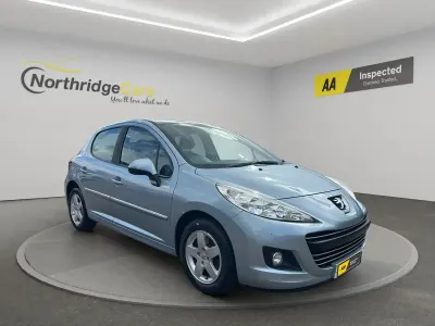 Used Peugeot 207 95 HP (69 kW) 2010 Blue Hatchback