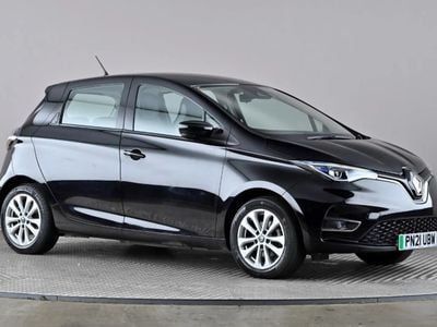 Used Renault Zoe Iconic 100 kW (136 HP) 2021 Black Hatchback