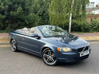 Used Volvo C70 SE Lux 230 HP (169 kW) 2008 Blue Cabriolet