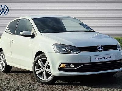 Used VW Polo Match 58 HP (42 kW) 2016 White Hatchback
