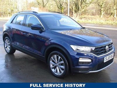 Used VW T-Roc SE 115 HP (84 kW) 2019 Blue SUV
