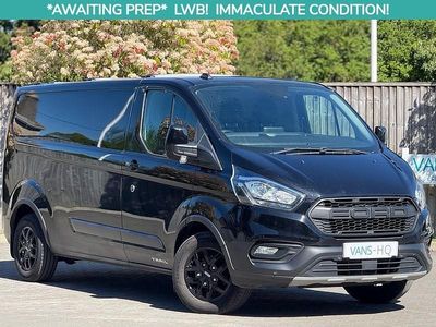 Used Ford Transit Custom 2021 Shadow black (metallic paint)
