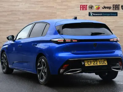 Second-hand Peugeot 308 Allure Premium 129 CP (94 kW) 2022 Albastru Hatchback