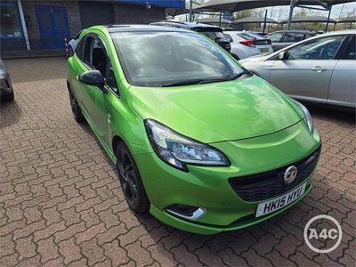 Used Vauxhall Corsa Edition 115 HP (84 kW) 2015 Lime pearlescent green Hatchback