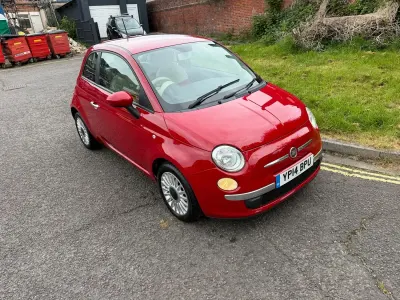 Usado Fiat 500 S 69 HP (50 kW) 2014 Vermelho Citadino