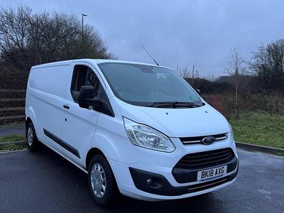 Used Ford Transit Custom Trend 130 HP (95 kW) 2018 White Van