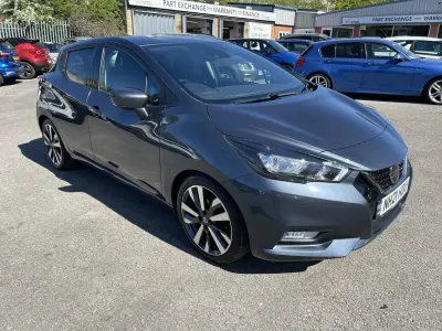 Usata Nissan Micra Tekna 92 CV (67 kW) 2021 Grigio Utilitaria