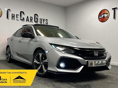 Begagnad Honda Civic Sport Plus 182 HK (133 kW) 2018 Silver Halvkombi