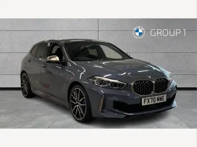Used BMW M135 Comfort Edition 301 HP (221 kW) 2020 Grey Hatchback