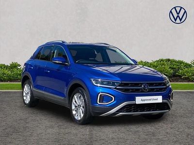 Used VW T-Roc Style 150 HP (110 kW) 2023 Blue SUV
