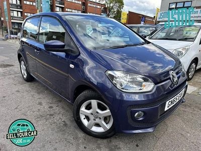 Used VW up! high up! 75 HP (55 kW) 2015 Blue Hatchback
