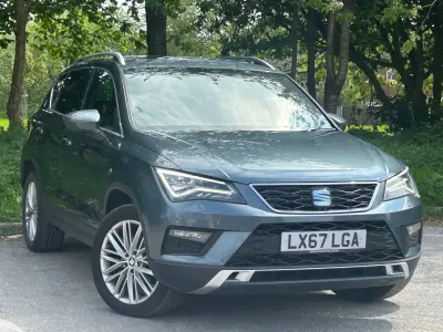 Begagnad Seat Ateca 4Drive 190 HK (139 kW) 2017 Grå SUV