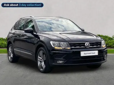 Second-hand VW Tiguan Match 150 CP (110 kW) 2019 Negru SUV