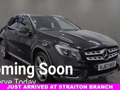 Used Mercedes GLA220 AMG line 177 HP (130 kW) 2017 Black SUV