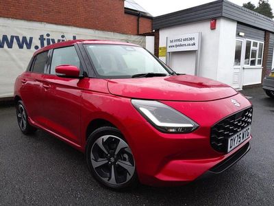 New Suzuki Swift 82 HP (60 kW) 2025 Red Hatchback