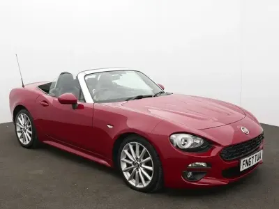 Used Fiat 124 Spider Lusso 138 HP (101 kW) 2017 Red Cabriolet