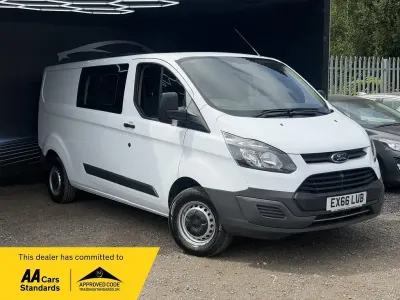 Used Ford Transit Custom 105 HP (77 kW) 2016 White Van