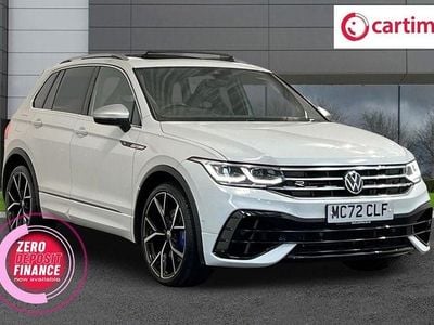 White Used 2023 VW Tiguan R SUV | £35,750 (Fair price)