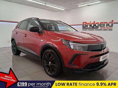 Used Vauxhall Grandland X GS Line 2022 Red SUV