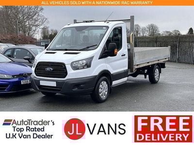 Used Ford Transit 130 HP (95 kW) 2017 White Cabriolet