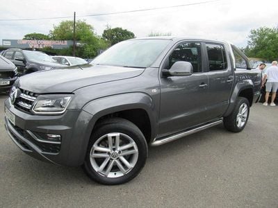 Grey Used 2017 VW Amarok Highline Pickup | £17,394 (Expensive)
