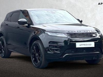 Used Land Rover Range Rover evoque SE Dynamic 2025 Santorini black SUV