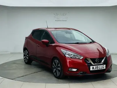 Used Nissan Micra Tekna 2019 Red Hatchback