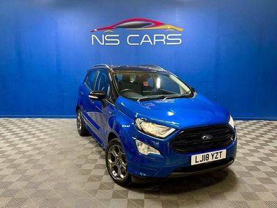 Blue Used 2018 Ford Ecosport ST-Line SUV | £7,708 (Fair price)