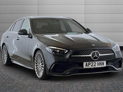Used Mercedes C200 AMG Line Premium 204 HP (150 kW) 2022 Graphite grey Sedan