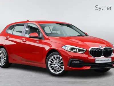 Used BMW 118 Comfort Edition 134 HP (98 kW) 2021 Red Hatchback