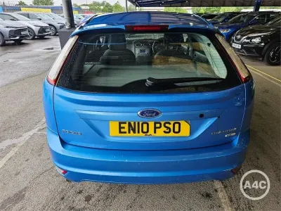 Used Ford Focus Titanium 110 HP (80 kW) 2010 Blue Hatchback